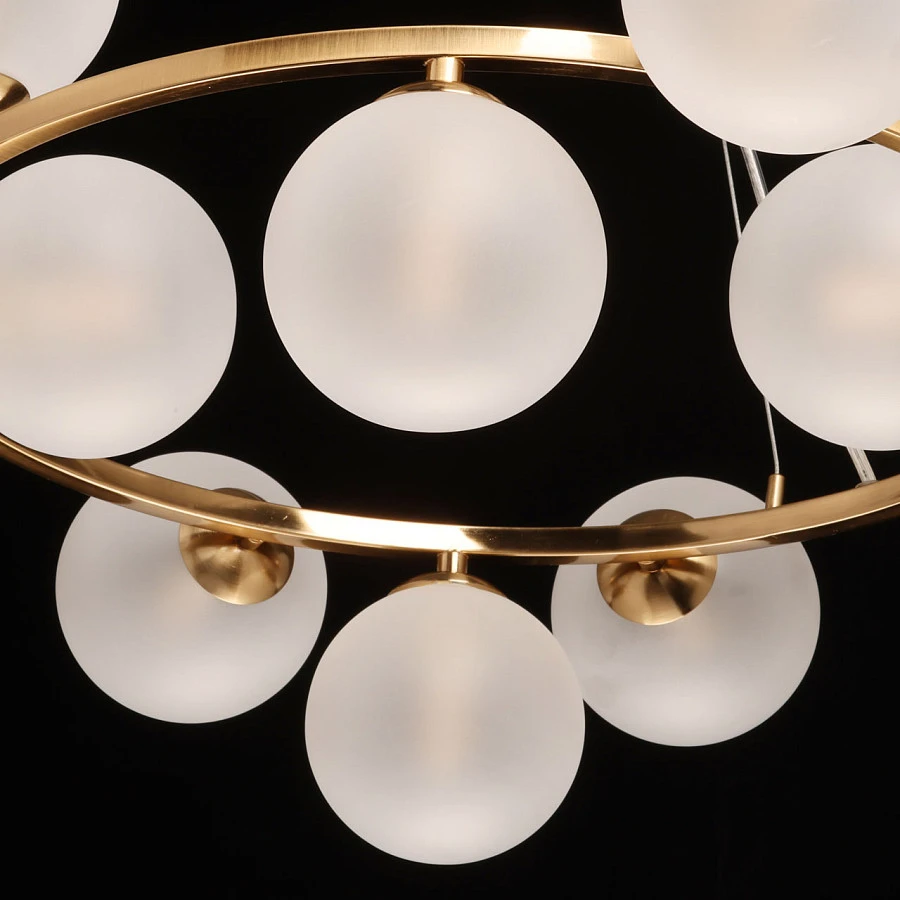 Люстра подвесная DeMarkt Оливия 306015311 - фото 6