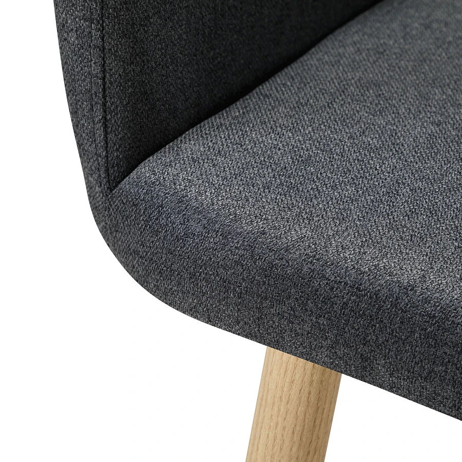 Стул Oscar тёмно-серый/нат.дуб - фото 6