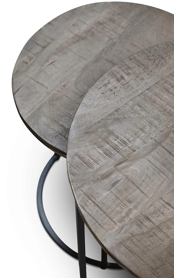 Набор серых столиков, ИНДУ ДХУСАР - фото 5