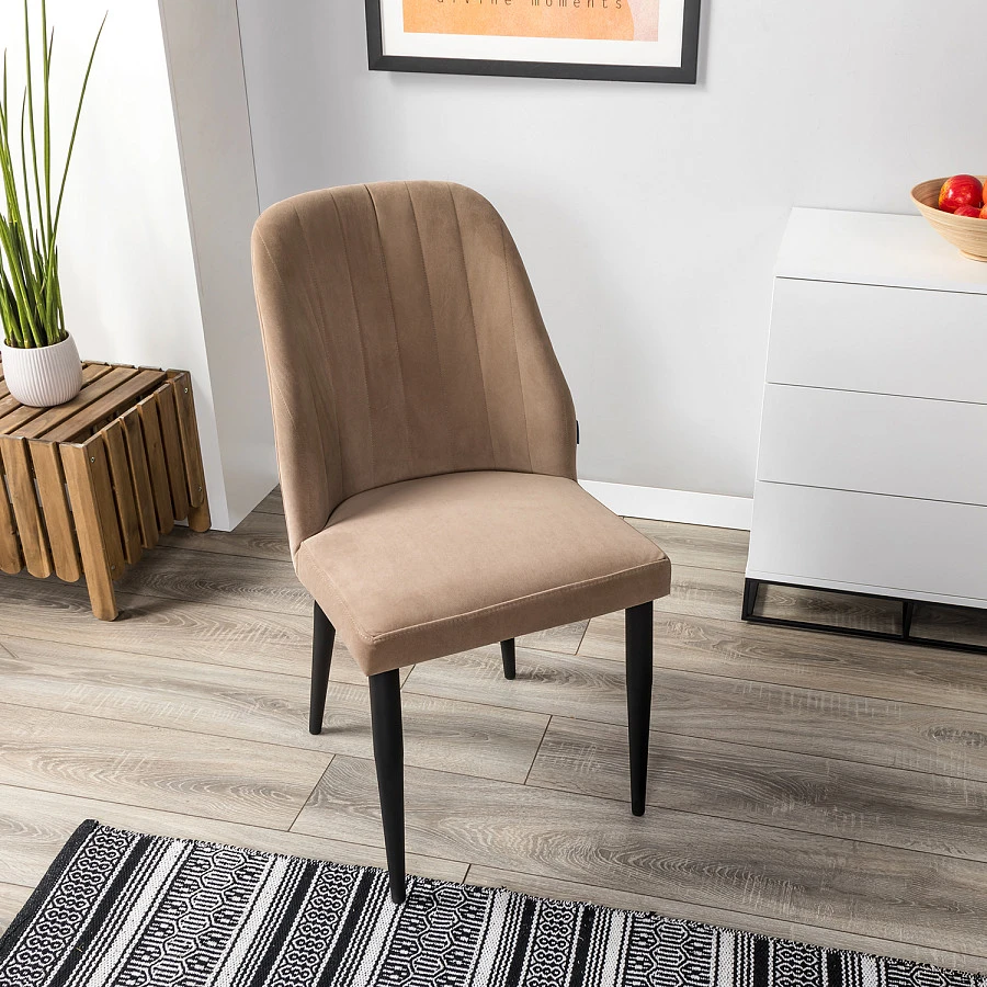 Стул Alen Diag beige/черный - фото 9