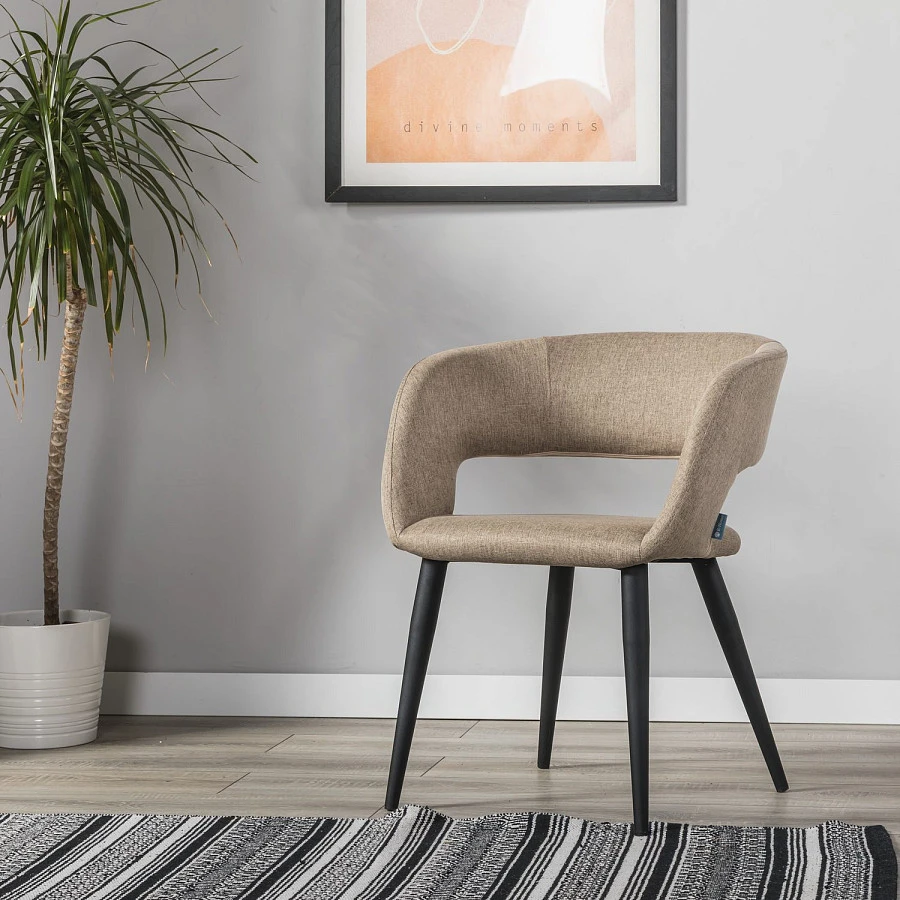 Стул Hugs beige/черный - фото 9