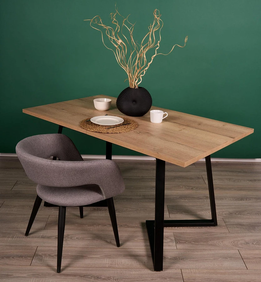 Стол Роналдо раздвиж. 120-160 Галифакс Натур - фото 12