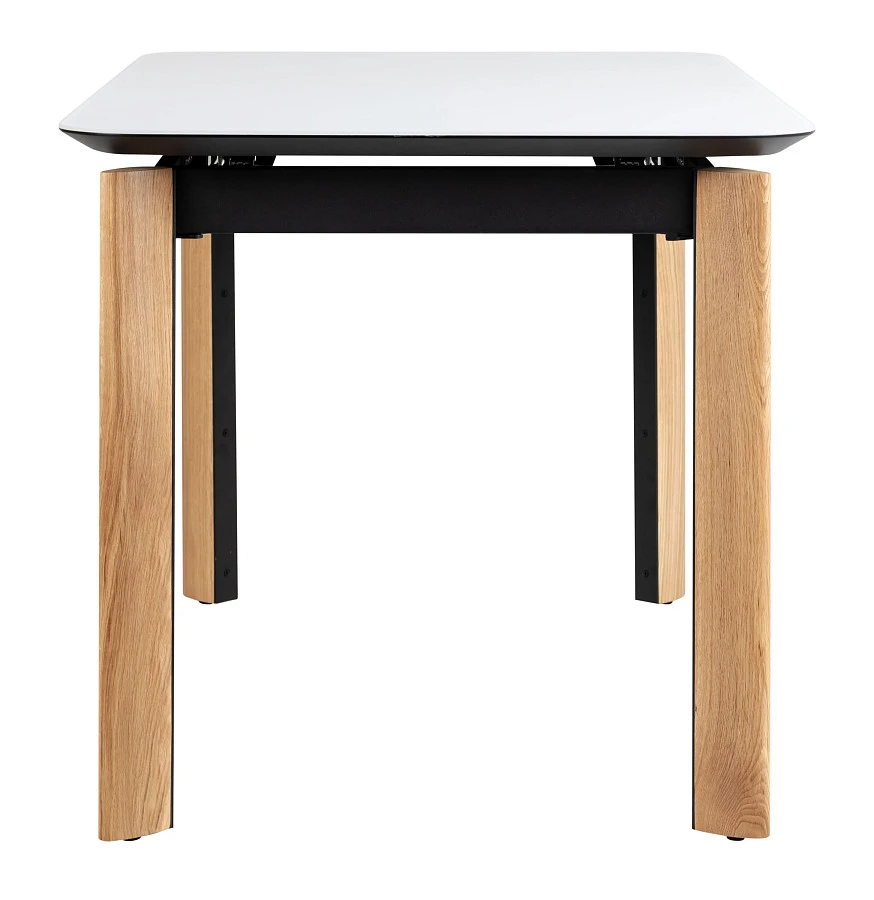 Стол раскл. Combi Glass 140-180 Automatic Natur/Light matte glass - фото 11