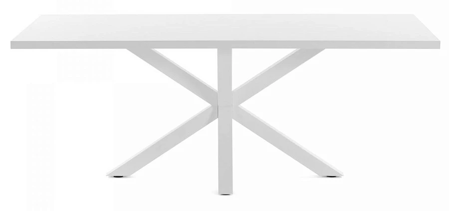 Стол белый лакированный Arya - фото 5