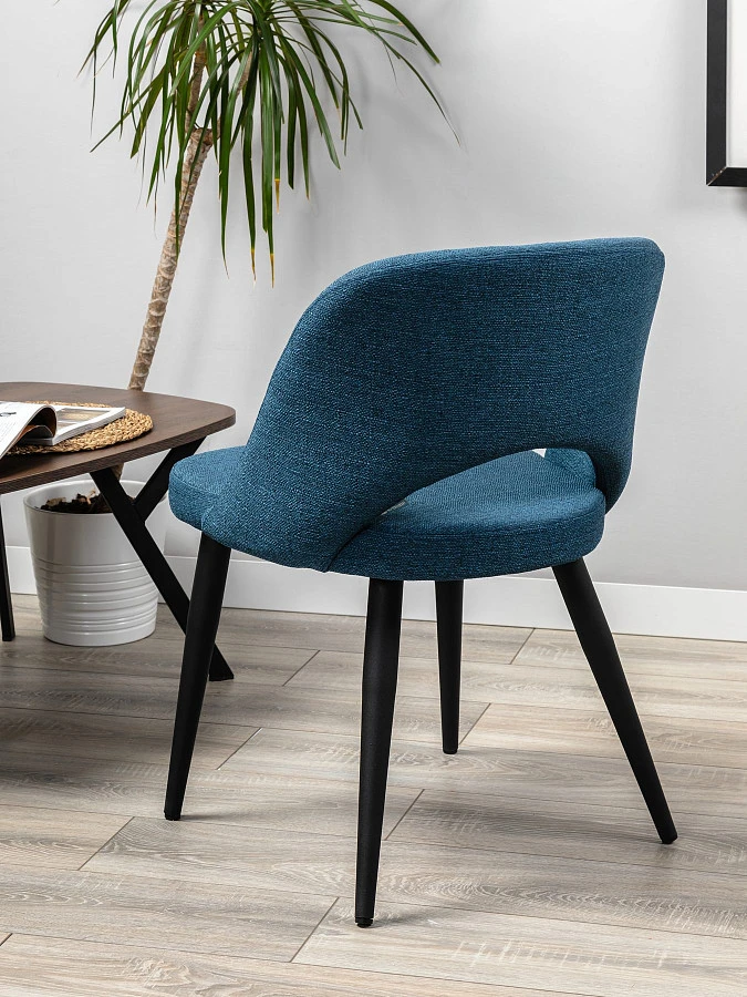 Стул Lars БлюАрт/Черн - фото 12