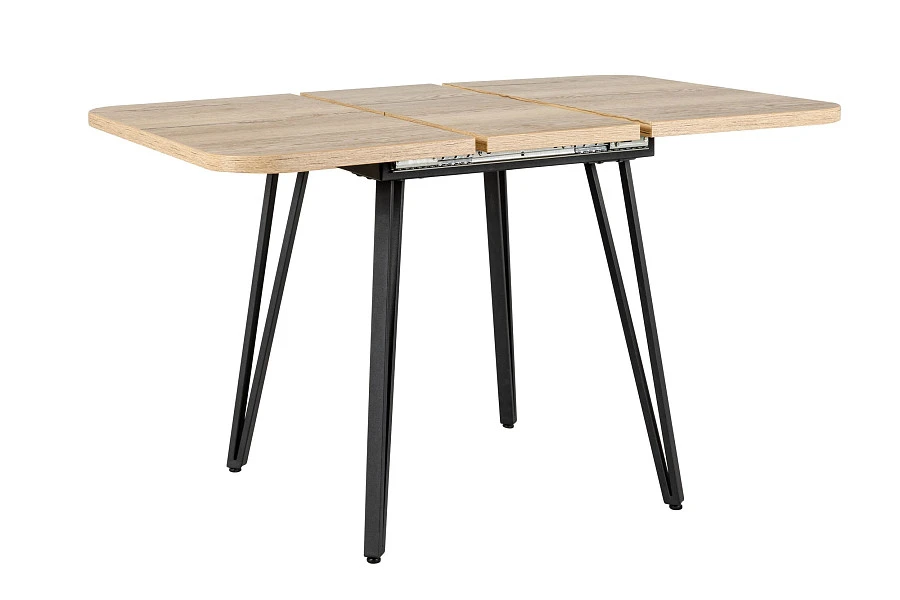 Стол Диего Prime раздвиж. 90*90+30 Галифакс Натур/Бабочка - фото 2