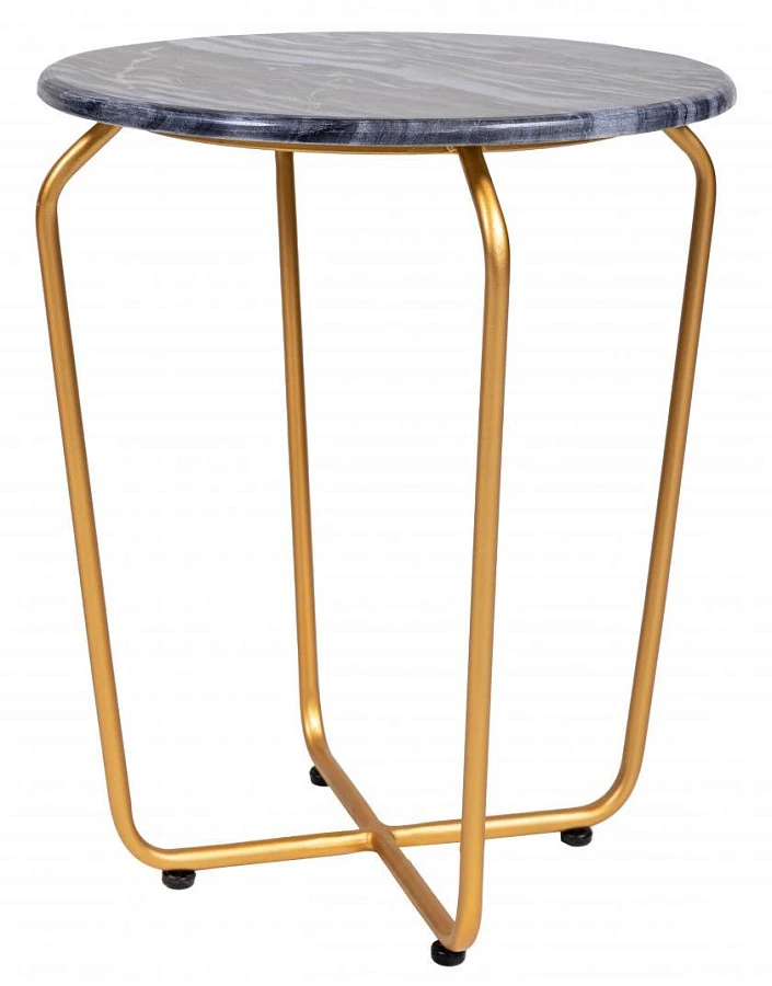 Кофейный столик Marble серый 0.45x0.4x0.4м