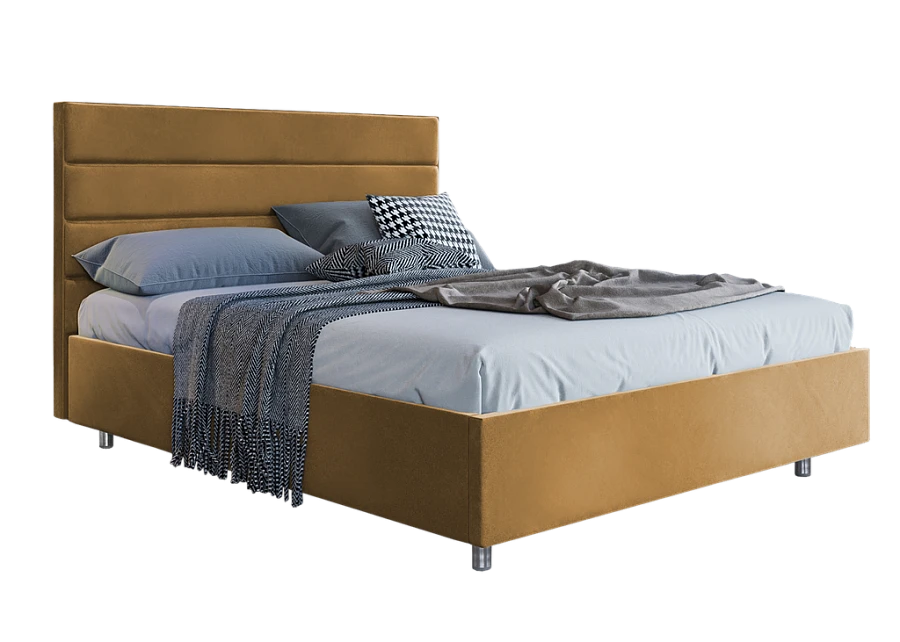 Кровать Турин 180х200 кирпичного цвета