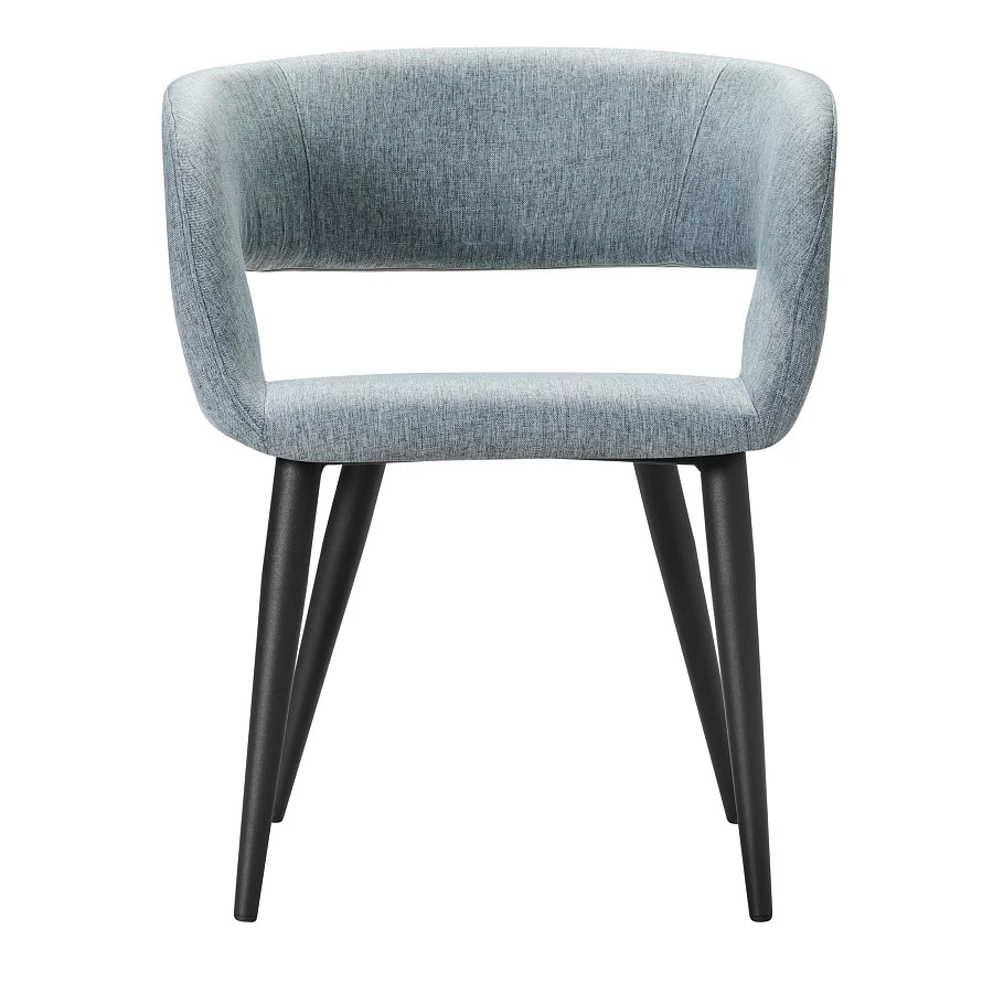 Стул Hugs св.сер/черный - фото 3