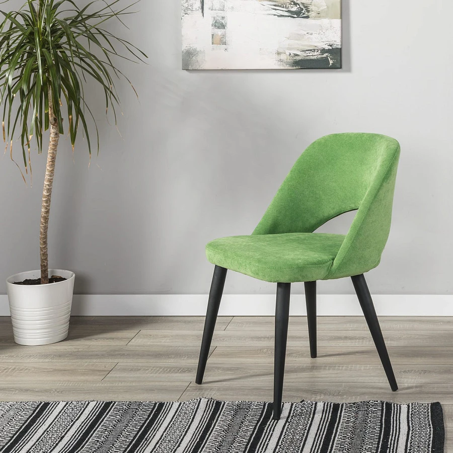 Кресло Lars Green/черный - фото 8