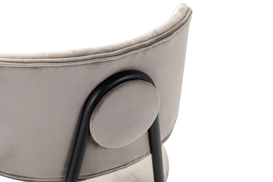 Стул Fendi серый - фото 6