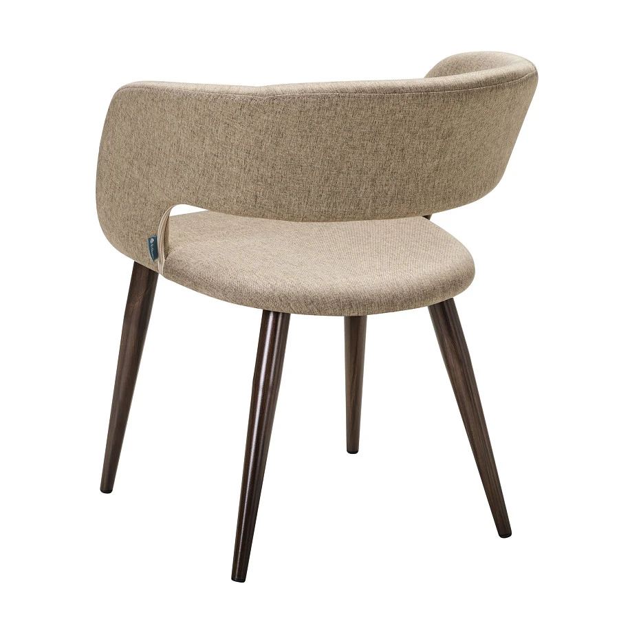 Стул Hugs beige/т.орех - фото 4