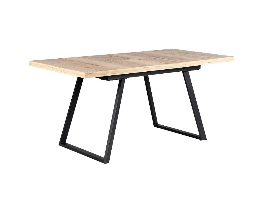 Стол Пеле раздвиж. 120-160 Галифакс Натур/Бабочка