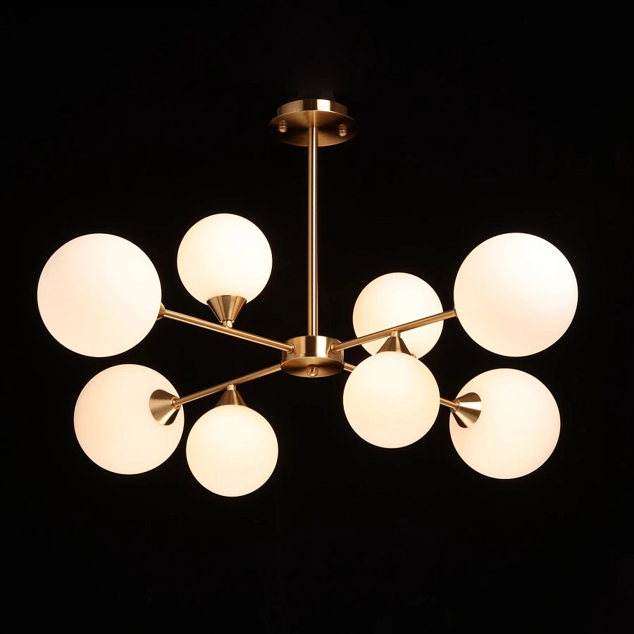 Люстра подвесная DeMarkt Оливия 306015508 - фото 2