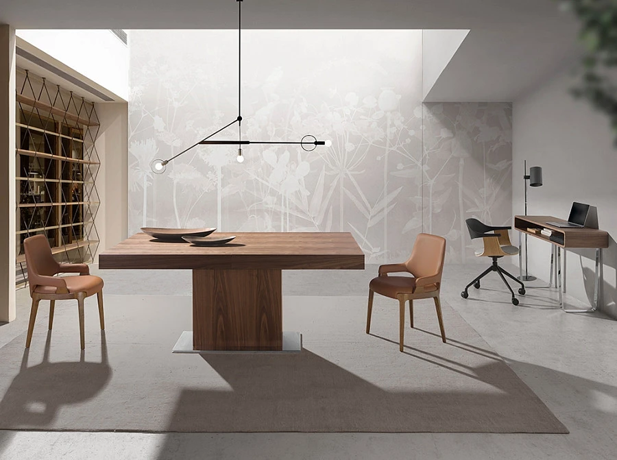 Стул 4130/DC-S200D из св.-серой ткани и пластика - фото 7