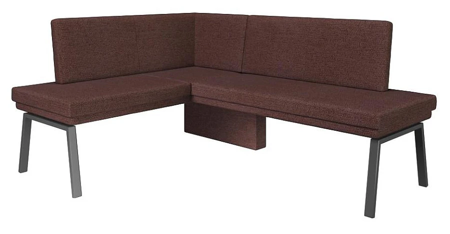 Диван кухон. Brave 140-178 L coffe 1440*1820*830