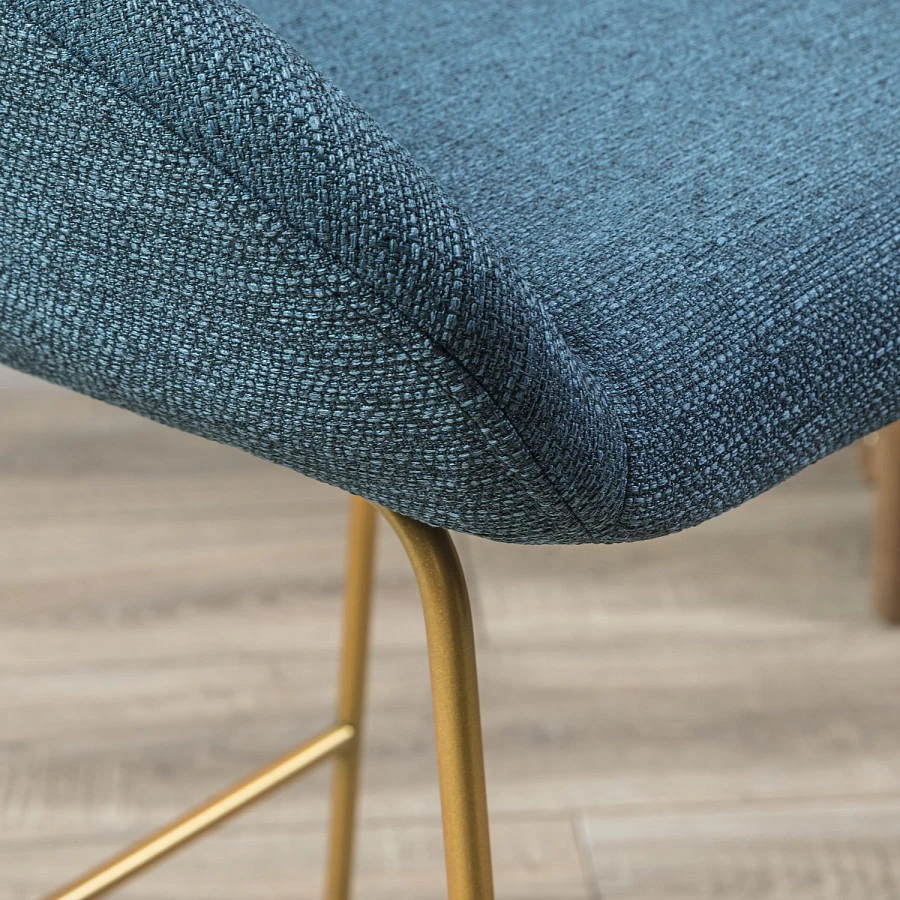 Кресло полубар Kent БлюАрт/ЛинкЗолот - фото 12