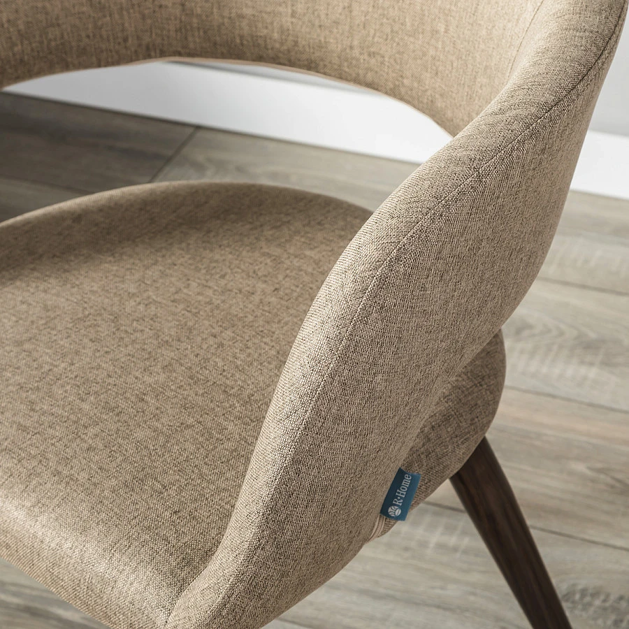 Стул Hugs beige/т.орех - фото 15