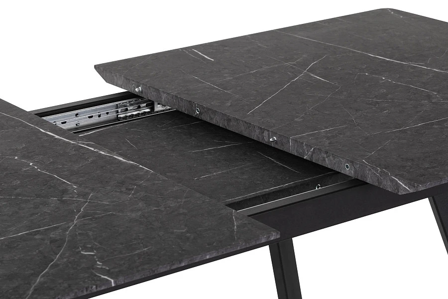 Стол Пеле раздвиж. 140-180 Мрамор графит - фото 6