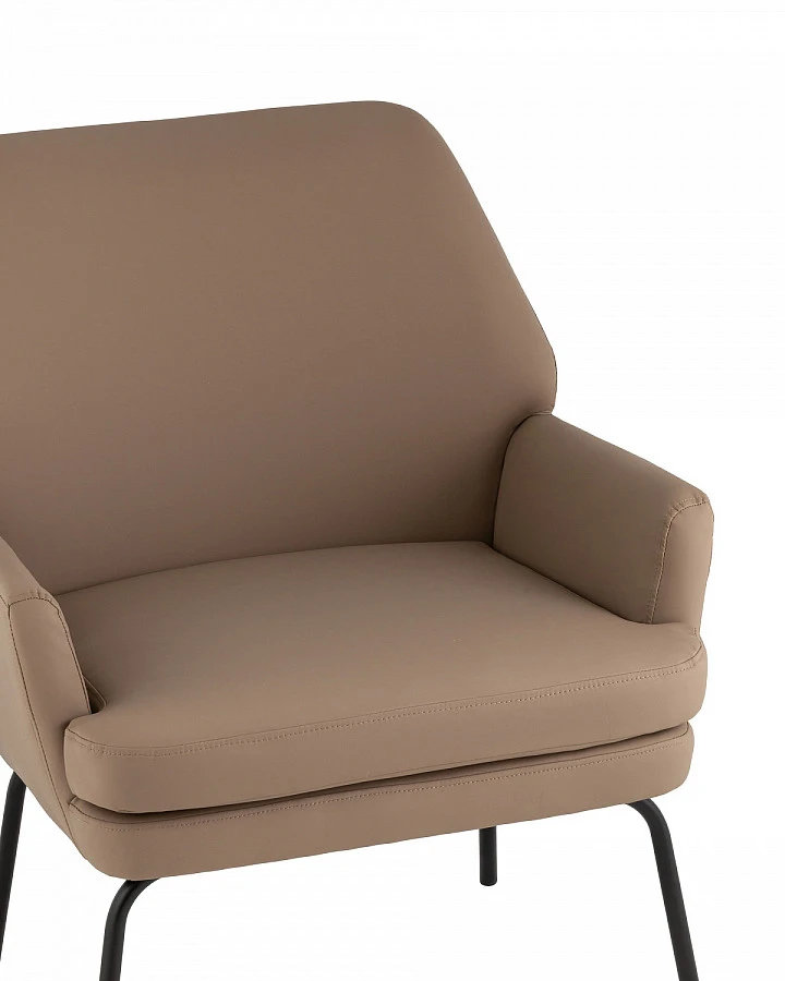 Кресло Харви экокожа капучино - фото 7