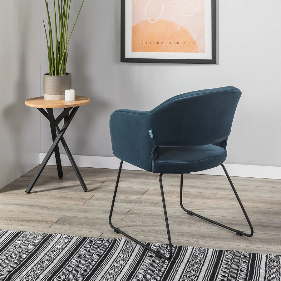 Стул Oscar Diag blue/Линк - фото 12