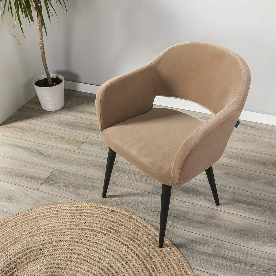 Стул Oscar Diag beige/черный - фото 13