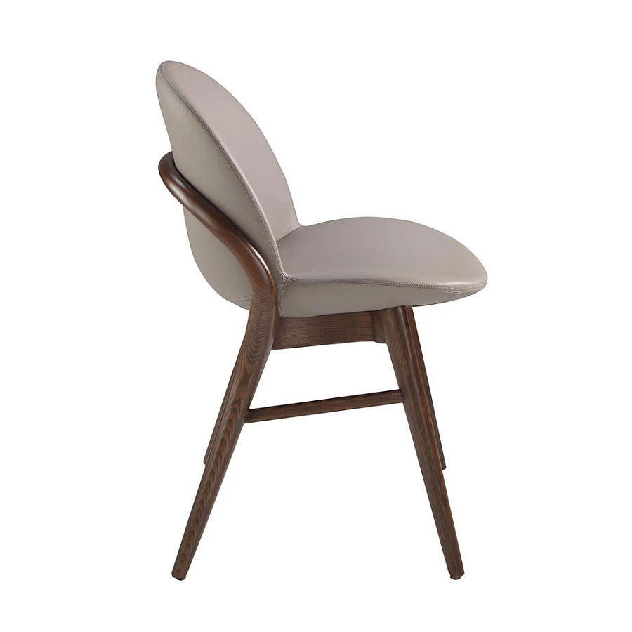 Стул CH19058/4107 с обивкой из экокожи и каркасом из массива ясеня - фото 3