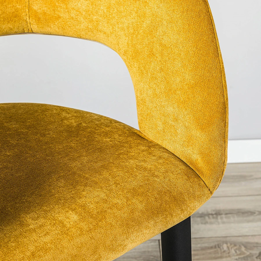 Кресло Бар.Hugs желтый/черный - фото 13