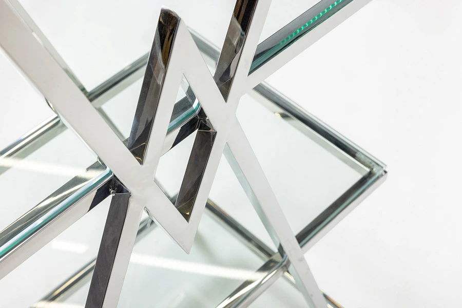 Стеллаж Trin Silver 1.8x0.8x0.43м - фото 3