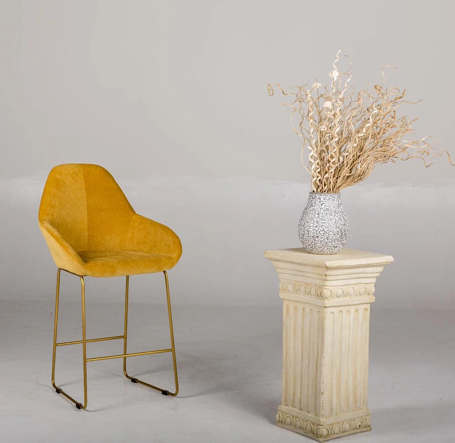 Кресло полубар Kent Грин/ЛинкЗолот - фото 5