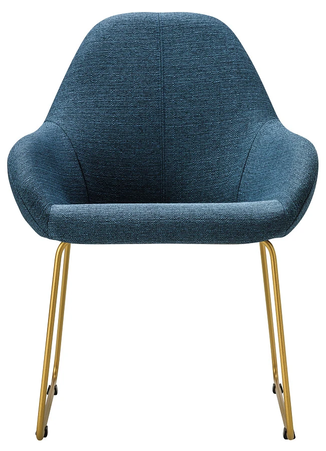 Кресло Kent БлюАрт/ЛинкЗолот - фото 3