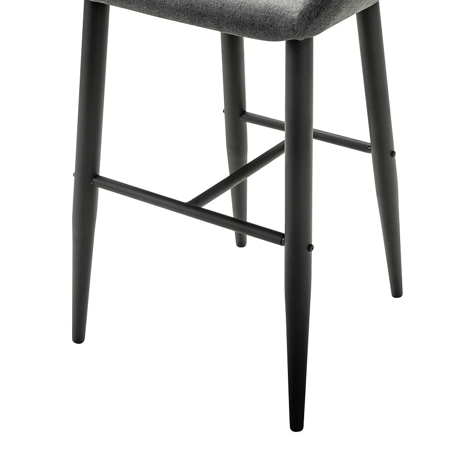 Кресло Бар.Kent тёмно-серый/черный - фото 6