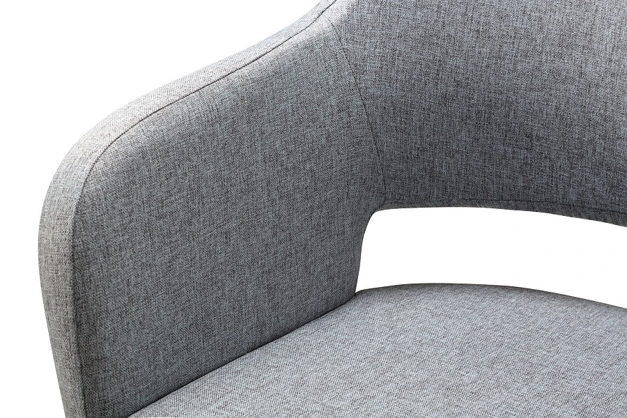 Кресло Бар Oscar Грей/Черный - фото 5