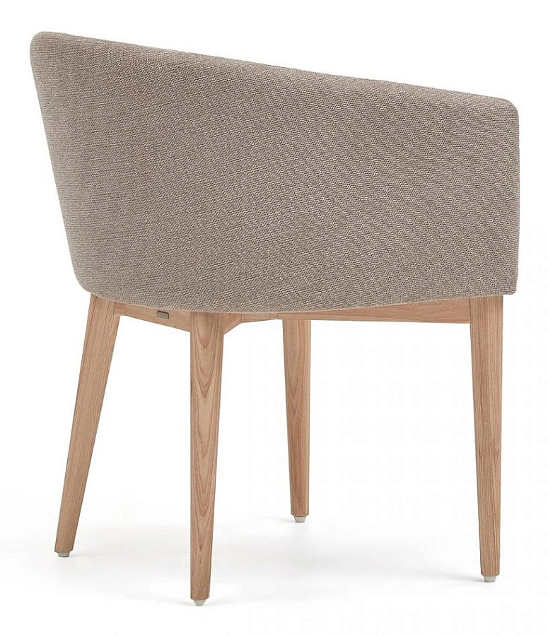 Стул Harlan из коричневой синели/ массив ясеня - фото 5