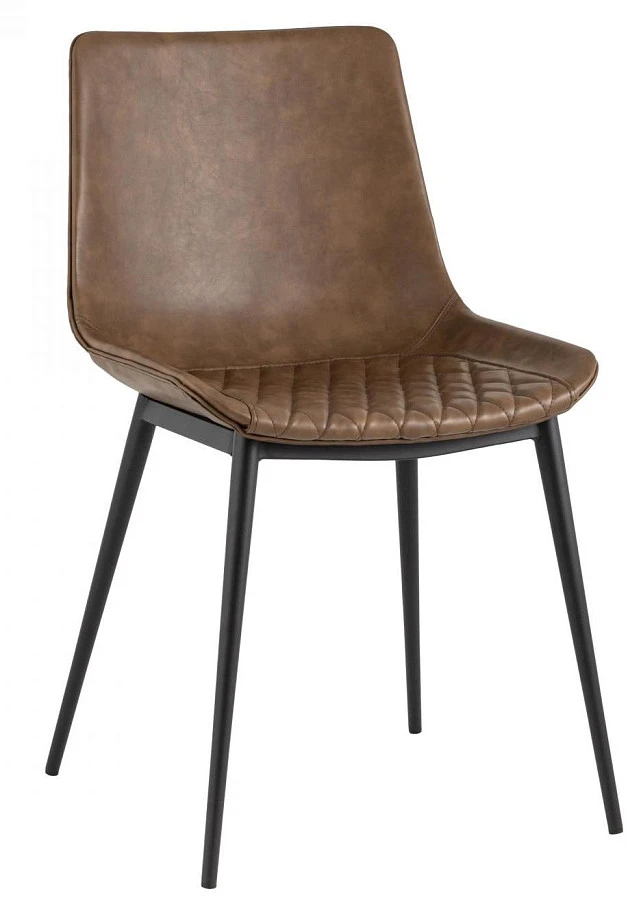 Стул TEXAS экокожа коричневый