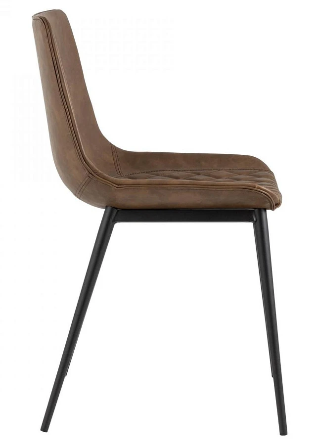 Стул TEXAS экокожа коричневый - фото 3