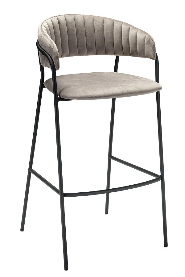 Стул барный Portman серый