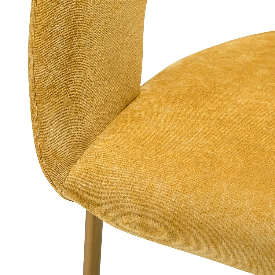 Кресло Бар. Hugs желтый/Линк золото - фото 4