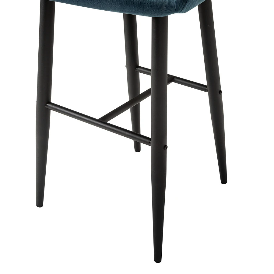 Кресло Бар.Kent Diag blue/черный - фото 7