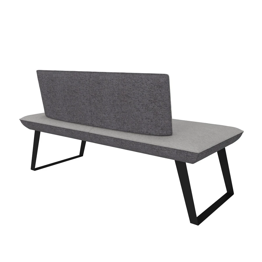 Диван кухонный Cosmo 140 silver - фото 2