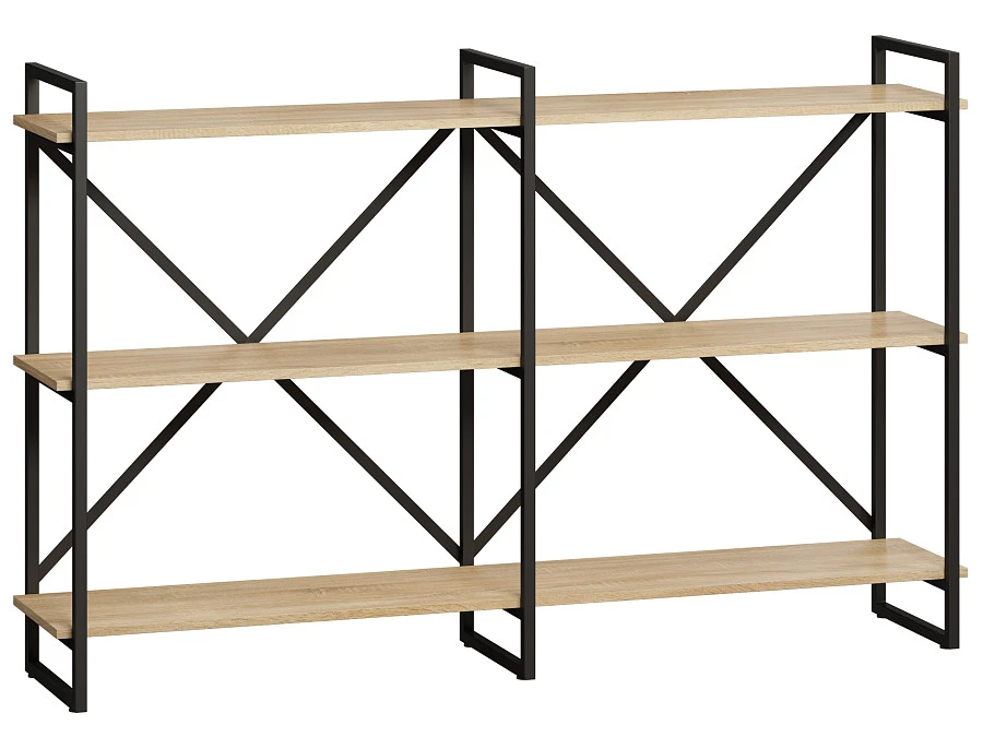 Стеллаж Мальборк Рант 160 Дуб Сонома лофт
