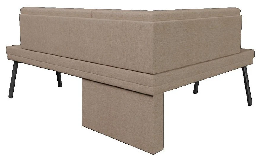 Диван кухон. Brave 140-178 L beige 1440*1820*830 - фото 2