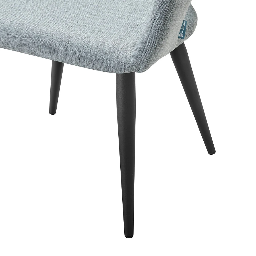 Стул Hugs св.сер/черный - фото 6