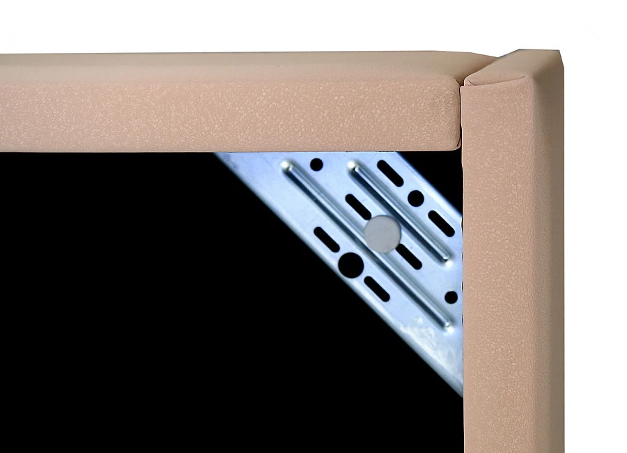 Кровать Лион 200х200 кирпичного цвета - фото 8