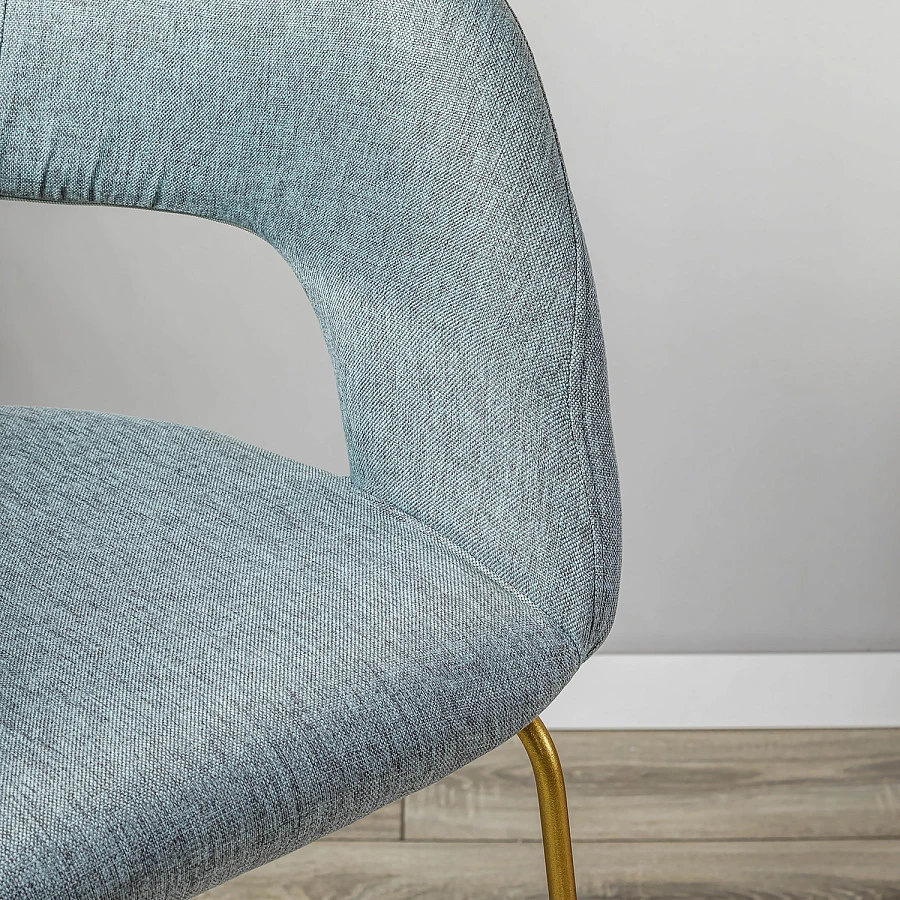 Кресло Бар. Hugs св.сер/Линк золото - фото 9