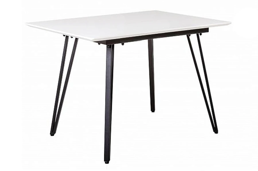 Стол Диего 960*960 Белый со скосом