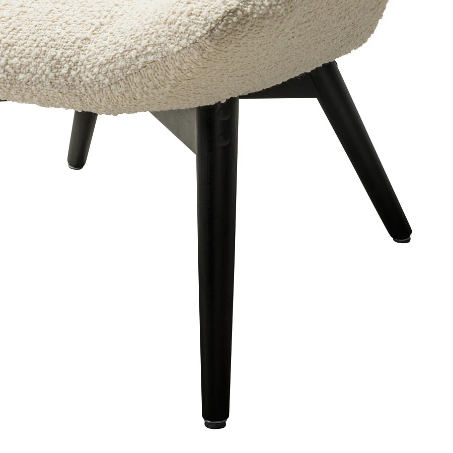 Кресло Хайбэк бежевый/венге - фото 5