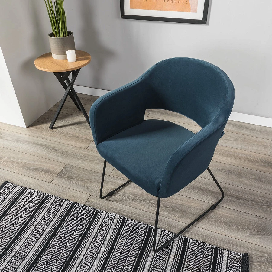 Стул Oscar Diag blue/Линк - фото 8